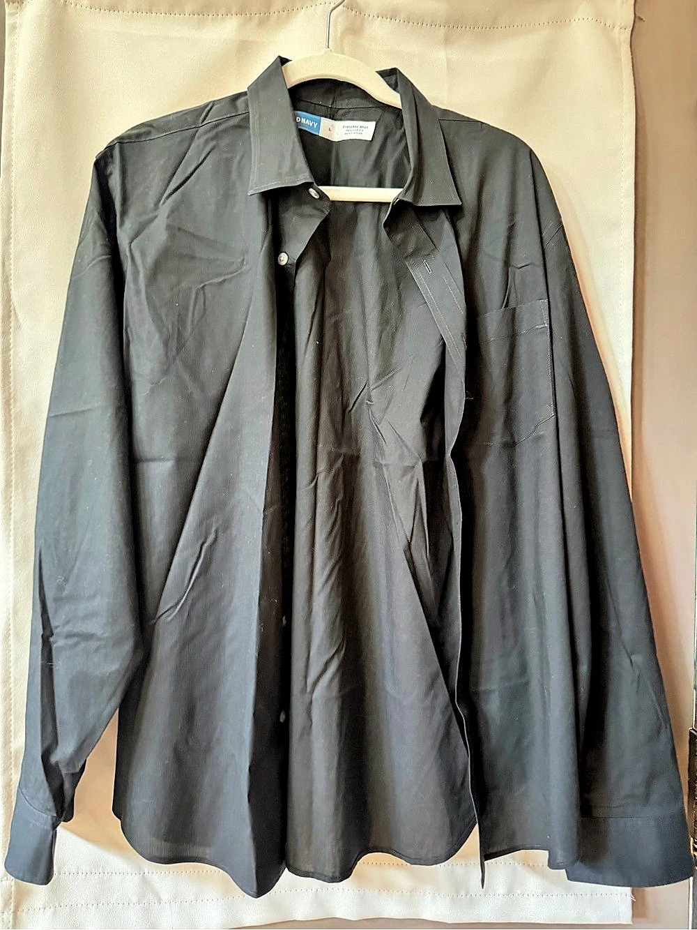 Old Navy Regular-Fit Built-In Flex Everyday Shirt Black